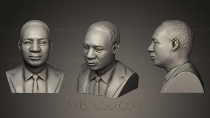 Busts and bas-reliefs of famous people (BUSTC_0408) 3D model for CNC machine